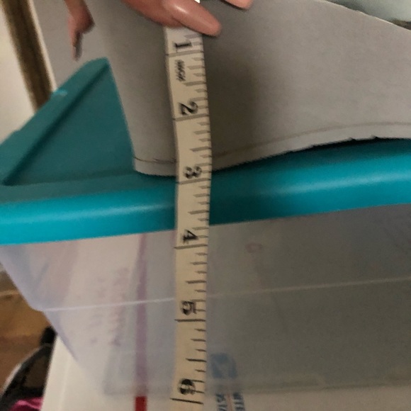 BCBG Generation Embellished Thong Wedge Sandals - Picture 5 of 8